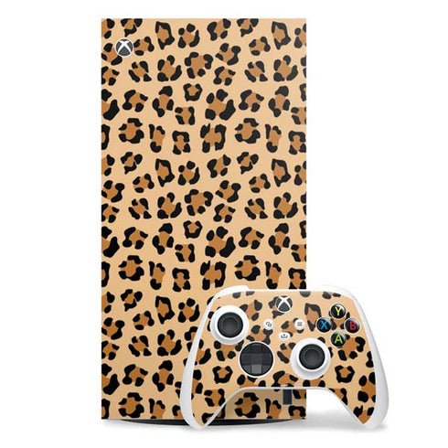 Leopard Spots Print Xbox Series X Skins